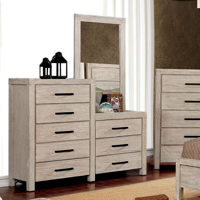 Strasburg Bedroom Collection — Strasburg 8-Drawer Dresser Mirror