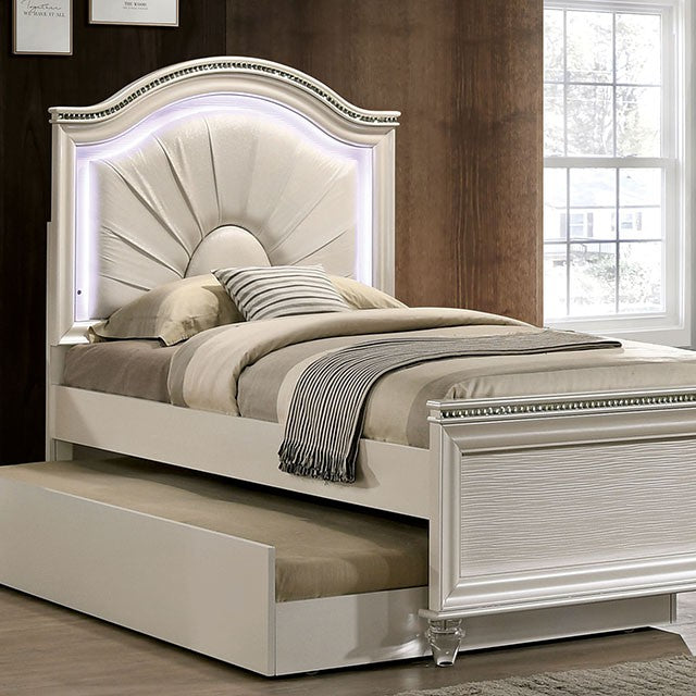 Allie Youth Collection — Allie 4 Pc Full Bedroom Set w/ Trundle