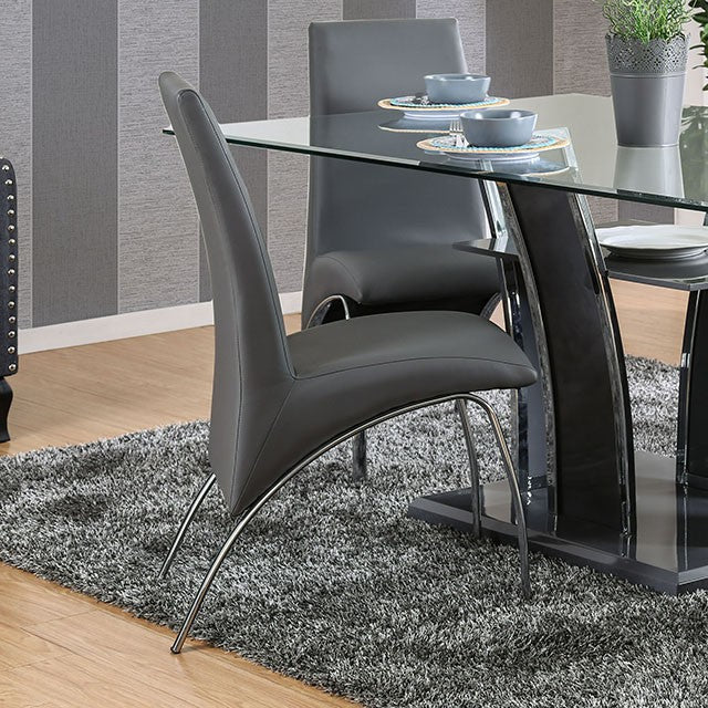 Wailoa Side Chair, Gray (2/Box) — Wailoa Side Chair, Gray (2/Box)