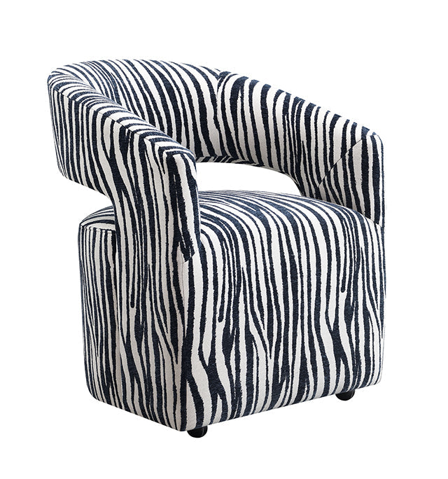Tresa Dining Arm Chair w/ Casters