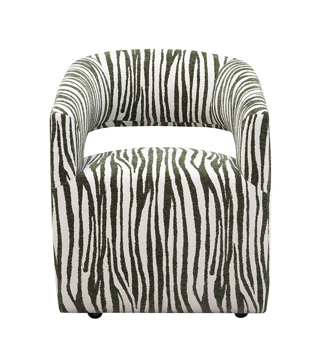 Tresa Dining Arm Chair w/ Casters