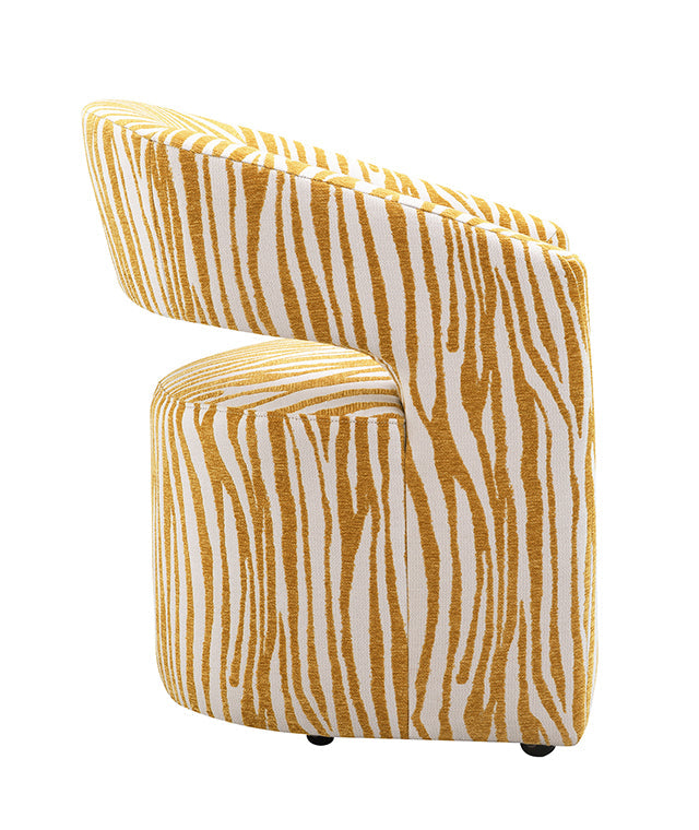 Tresa Dining Arm Chair w/ Casters