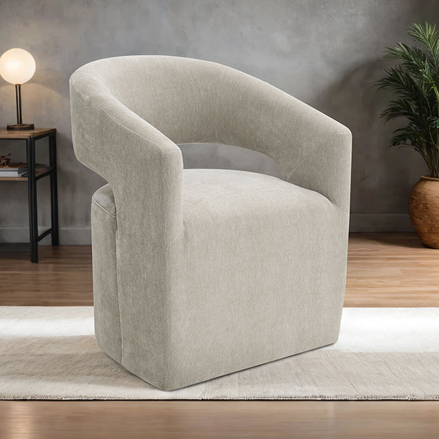 Tresa Arm Chair with Casters — Tresa Arm Chair with Casters