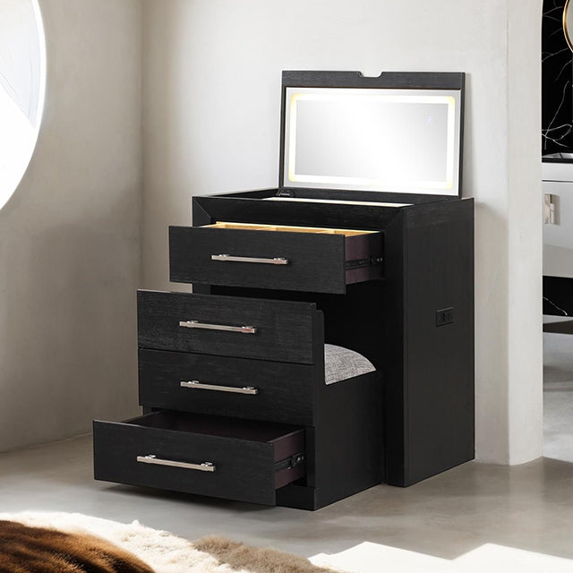 Ashbourne Bedside Vanity Set w/ Stool — Ashbourne Bedside Vanity Set w/ Stool