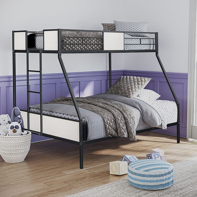Molton / Metal Bunkbed — Molton Twin/Full Metal Bunkbed
