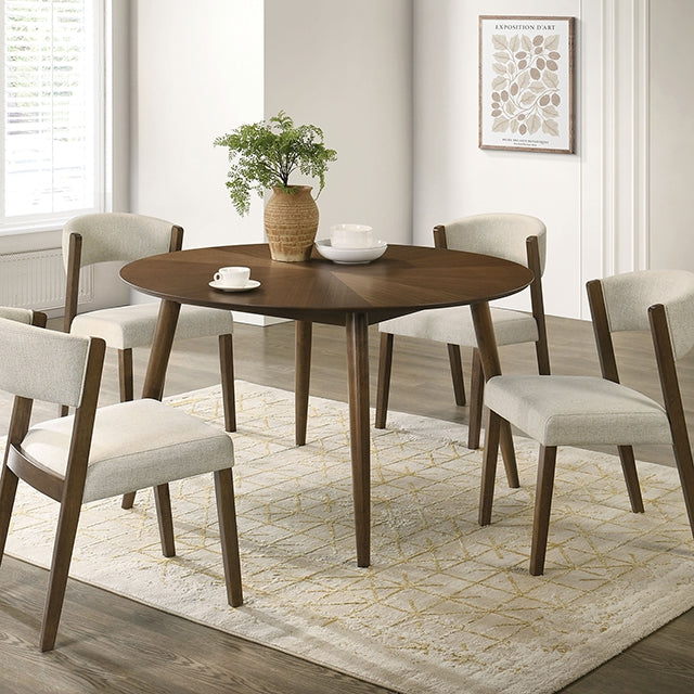 Raissa Dining Collection — Raissa 5 Pc. Round Dining Table Set