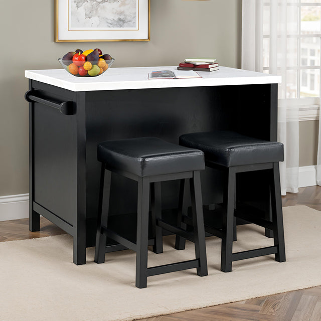 Albergo Bar Table Set — Albergo 3 Pc Bar Table Set