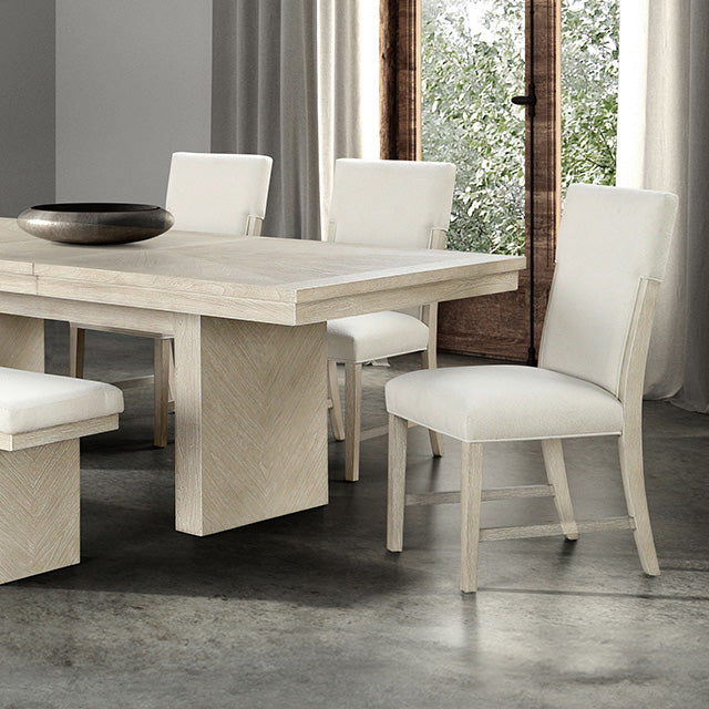 Hagerman Dining Collection — Hagerman 6 Pc Dining Table Set w/ Bench