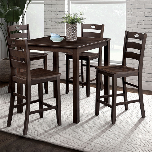 Lubbock Dining Collection — Lubbock 5 Pc. Counter Ht. Table Set