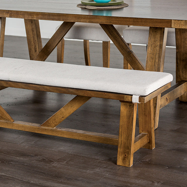 Losone Dining Collection — Losone Bench w/ Cushion