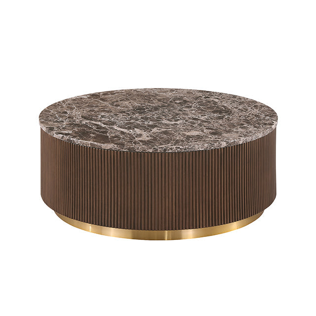 Virden Living & Storage Collection — Virden Round Cocktail Table