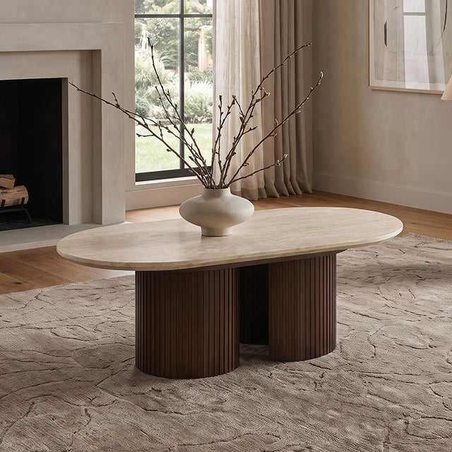 Alvik Coffee Oval Table — Alvik Coffee Oval Table