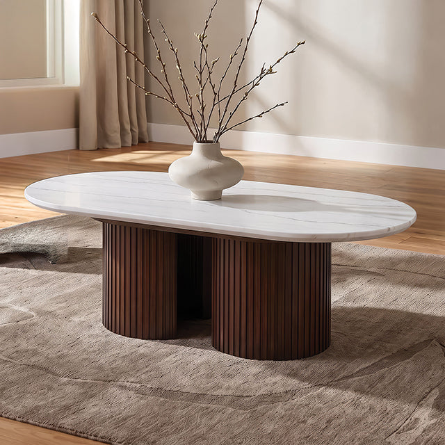 Alvik Coffee Oval Table — Alvik Coffee Oval Table