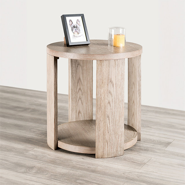 Conisbrough Living & Storage Collection — Conisbrough Round End Table