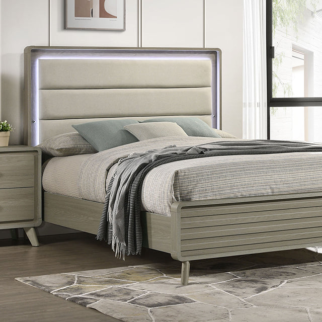 Rainier Bedroom Collection — Rainier 5 Pc Queen Bedroom Set (Upholstered HB)
