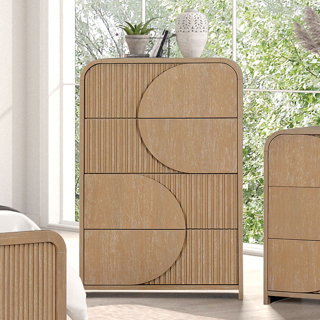 Tangentry Bedroom Collection — Tangentry 4 Drawer Chest