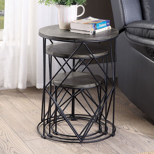 Madyson Nesting Table — Madyson 3 Pc. Nesting Table