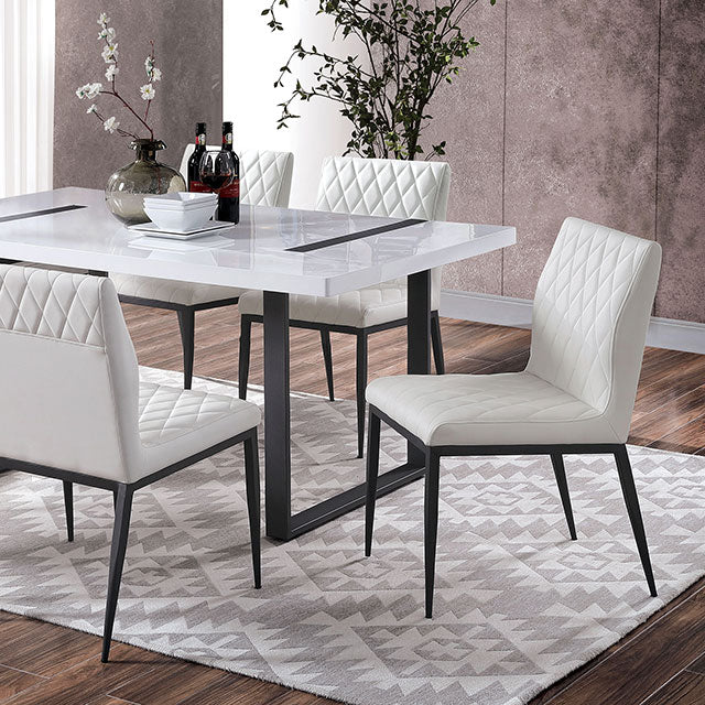 Alessia Dining Collection — Alessia 7 Pc Dining Table Set