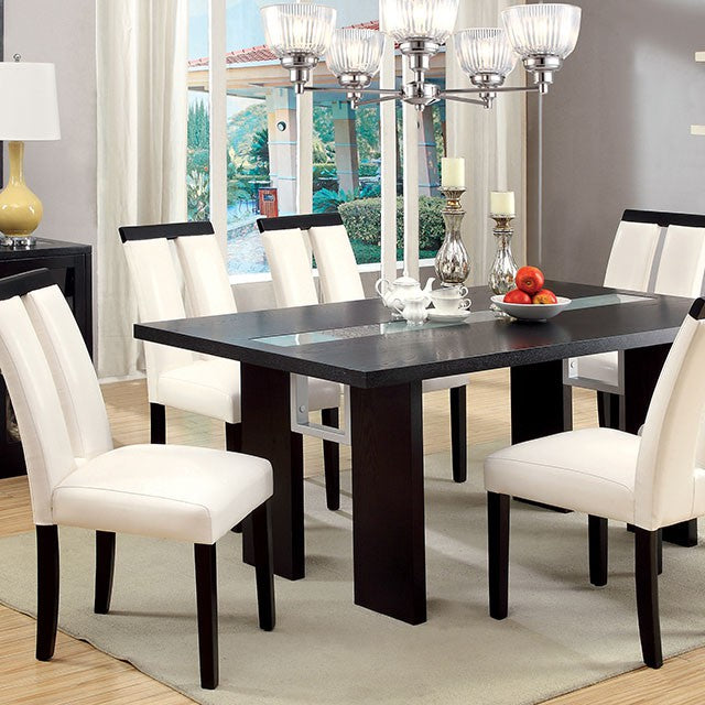 Luminar Dining Collection — Luminar 7 Pc Dining Table Set