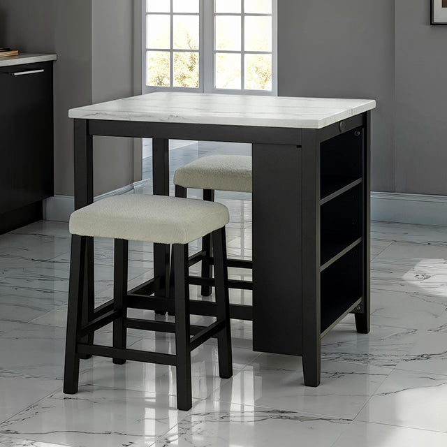 Chalcedony Dining Collection — Chalcedony 3 Pc. Dining Table Set
