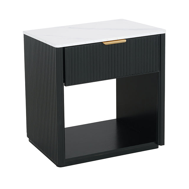 Gants Nightstand w/ Open Shelf