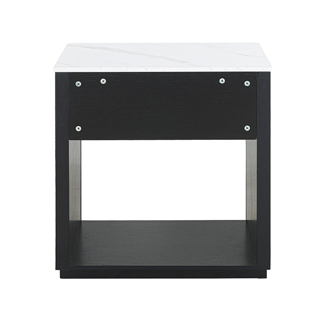 Gants Nightstand w/ Open Shelf