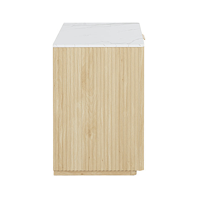 Gants Nightstand w/ Open Shelf