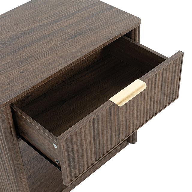 Gants Nightstand w/ Open Shelf