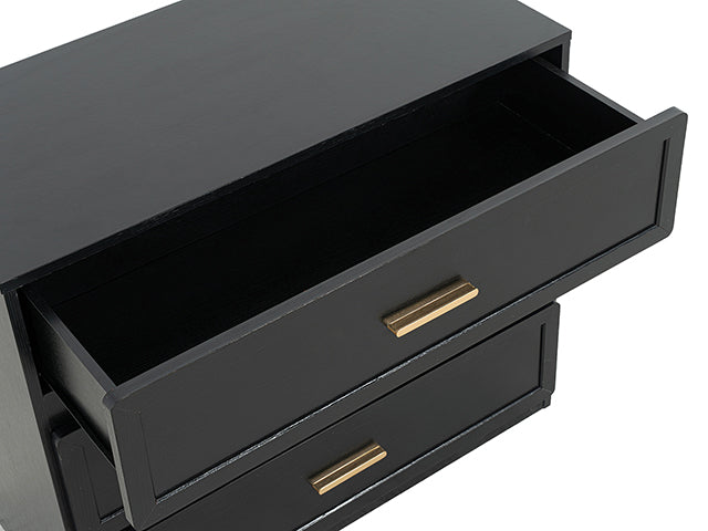 Ryde Nightstand w/ 3 Drawers