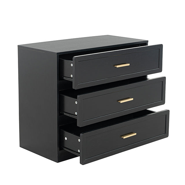 Ryde Nightstand w/ 3 Drawers