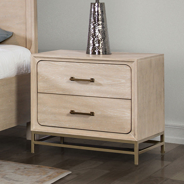 Sandnes Light Oak Bedroom Collection - Nightstand