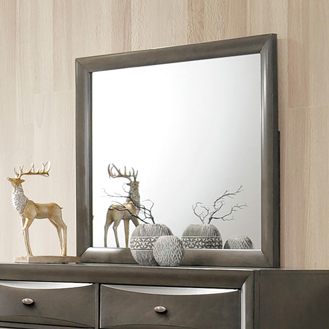 Zosimo Storage Bedroom Collection - Mirror / Gray