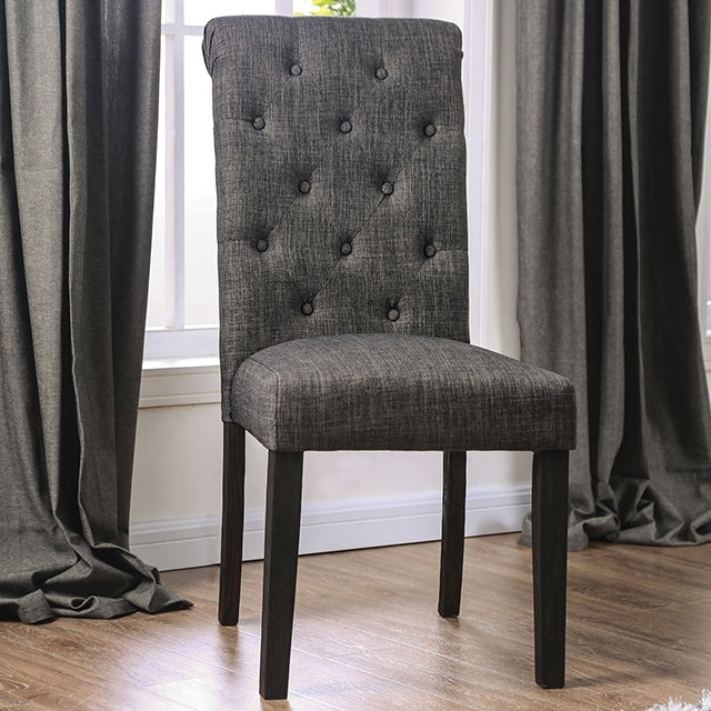 Alfred Rustic Dining Collection - Side Chair (Set of 2) / Gray