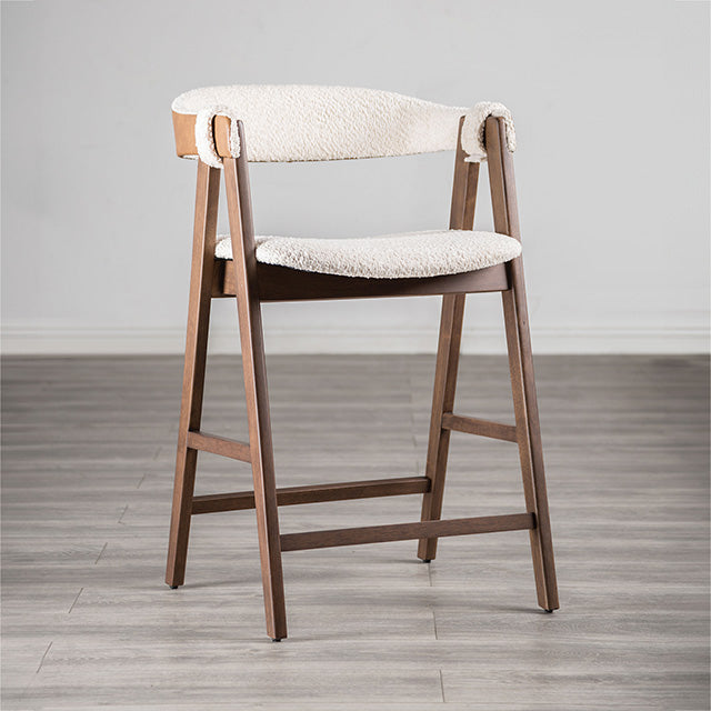 Ebikon Walnut Dining Collection - Counter Stool (Set of 2)