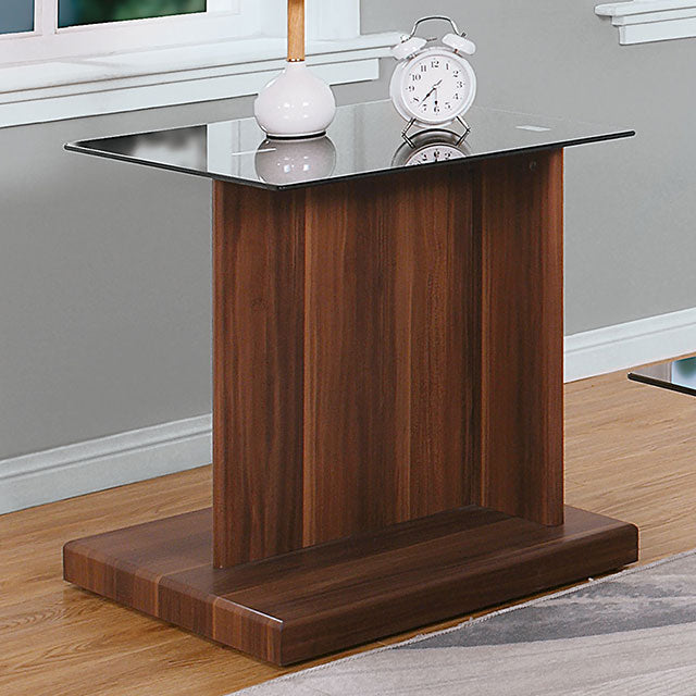 Mannedorf Contemporary Table Collection - End Table / As shown
