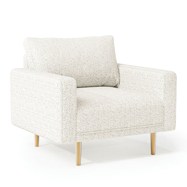 Elverum Boucle Upholstery Collection - Chair / White