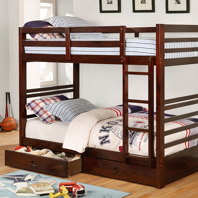 California Bunk Bed - Twin/Twin CM-BK588T-EX-BED / As shown