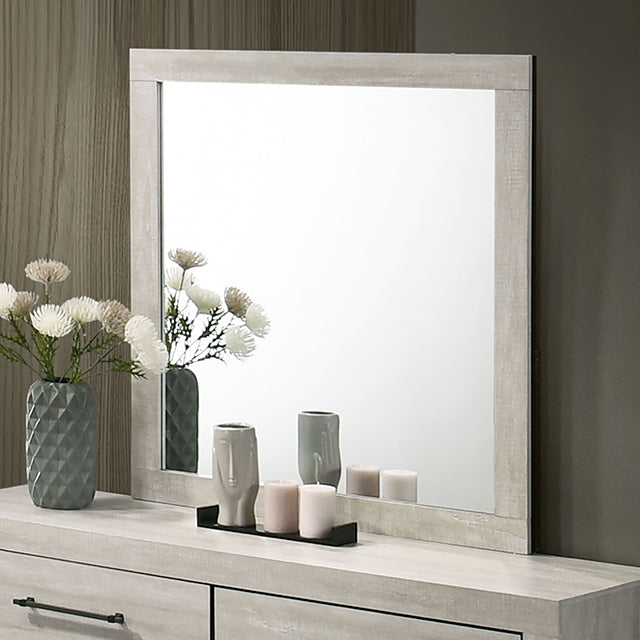 Dubuque Light Gray Bedroom Collection - Mirror