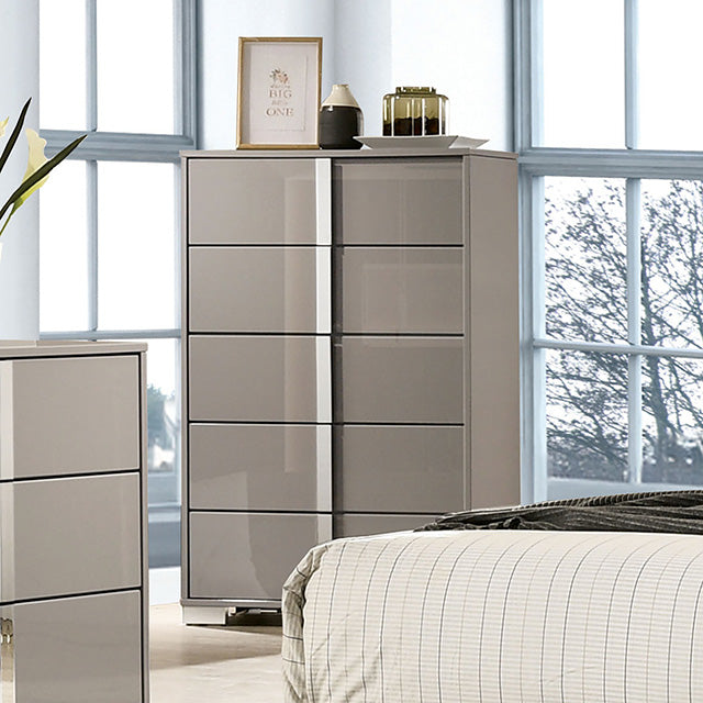 Sinistra Bedroom Collection - Chest / Beige