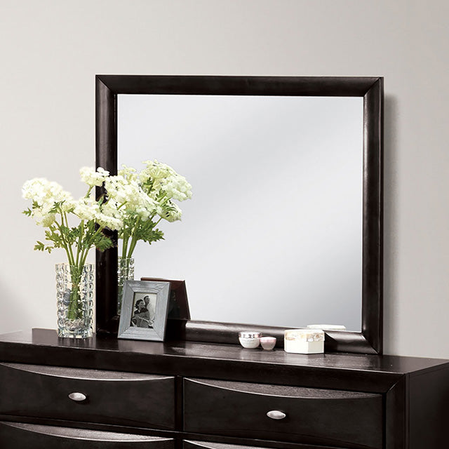 Zosimo Storage Bedroom Collection - Mirror / Black