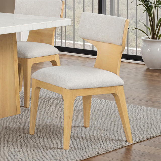 Caerwys Natural/Brown Dining Collection - Dining Chair / Natural