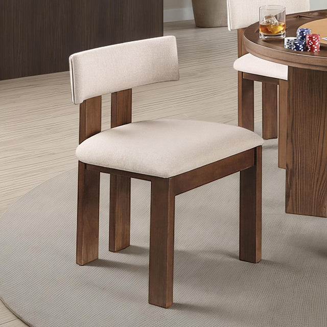 Gaetani Game & Dining Table Collection - Side Chair (Set of 2) / Brown