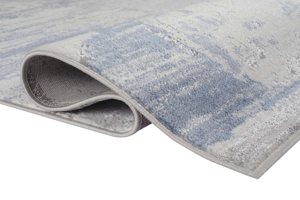 Glitz 715 Steel 5x7 Area Rug