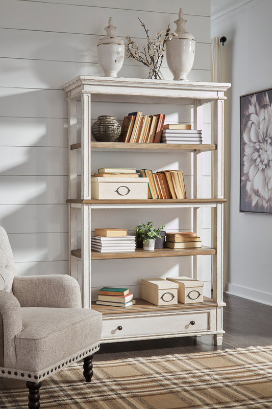 H743-70 Bookcase — 74.5" Tall Storage