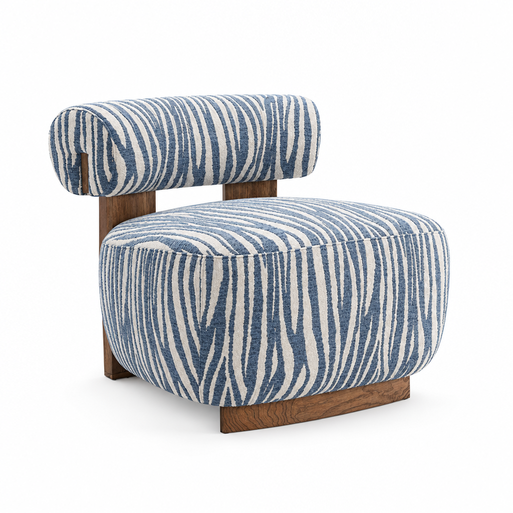 Niobe Accent Chair - Blue