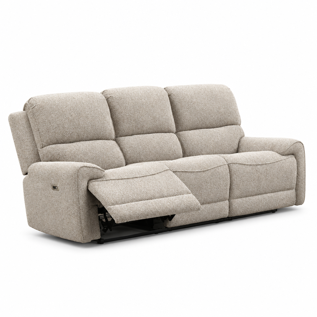 Morcote Power Reclining Collection - Beige