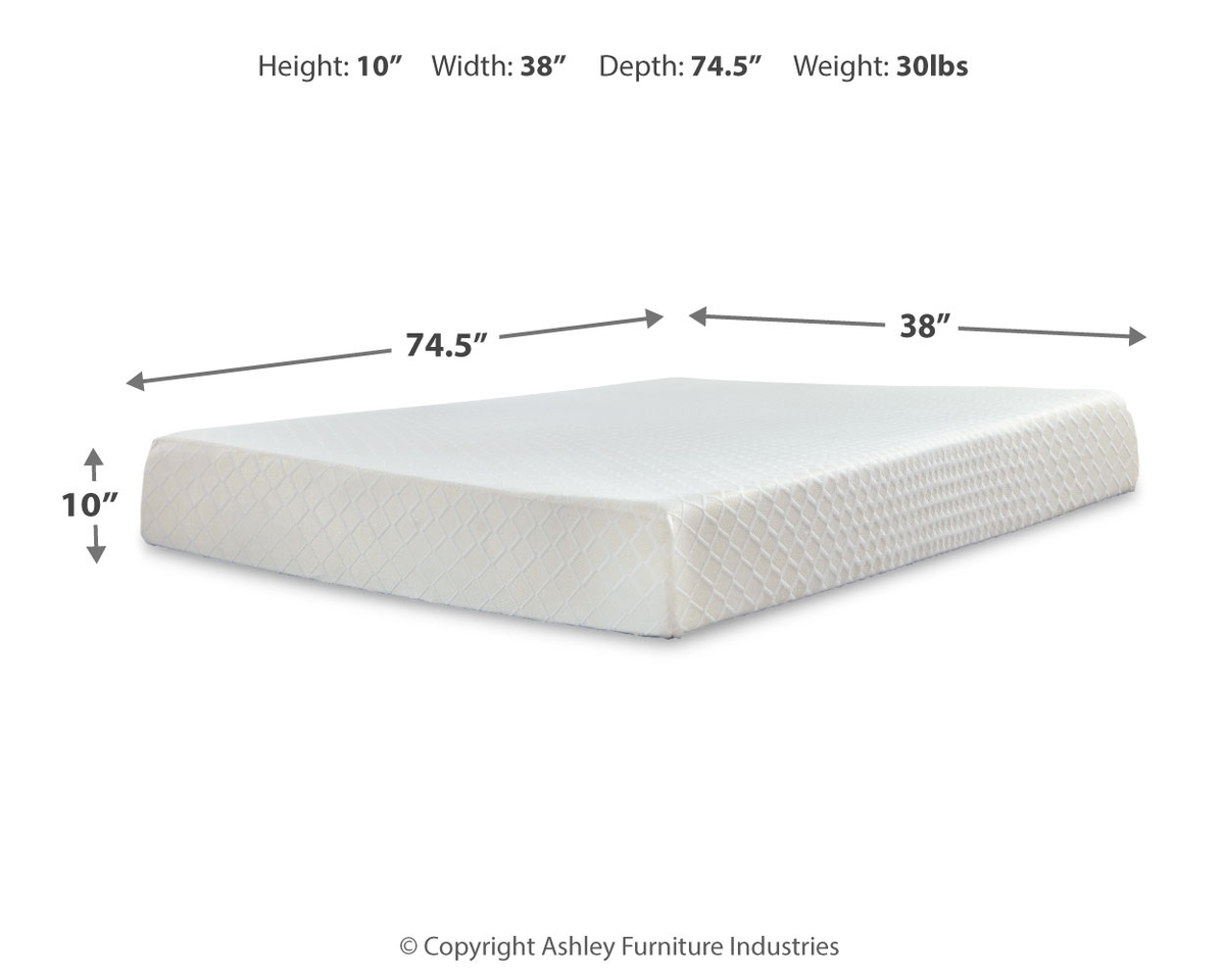 10 Inch Chime Memory Foam Memory Foam Mattresses — view 15