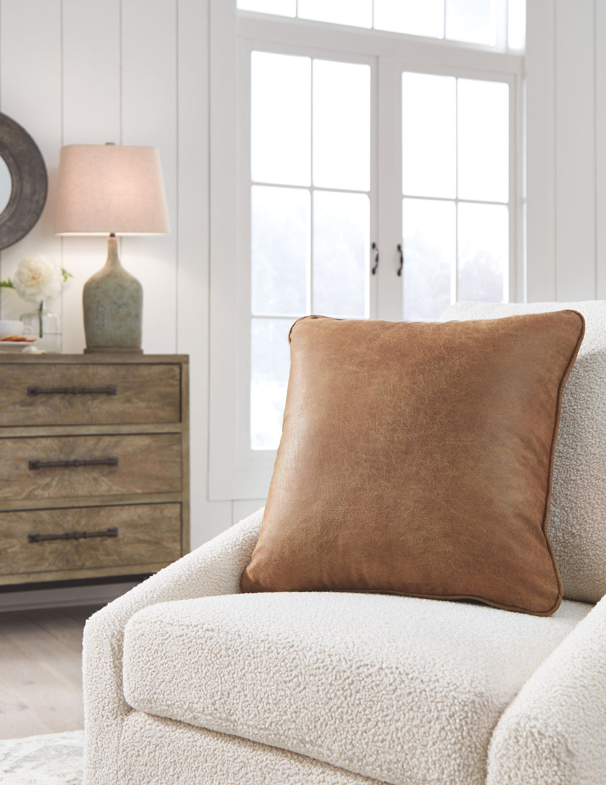 Cortnie - Pillow (Set of 4) - Caramel — view 5