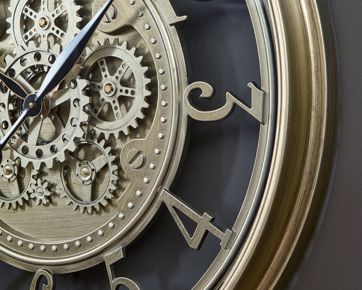 Gilover - Wall Clock - Champagne Finish — view 5