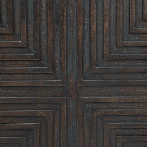 Elinmore - Accent Cabinet - Brown / Gold Finish — view 8